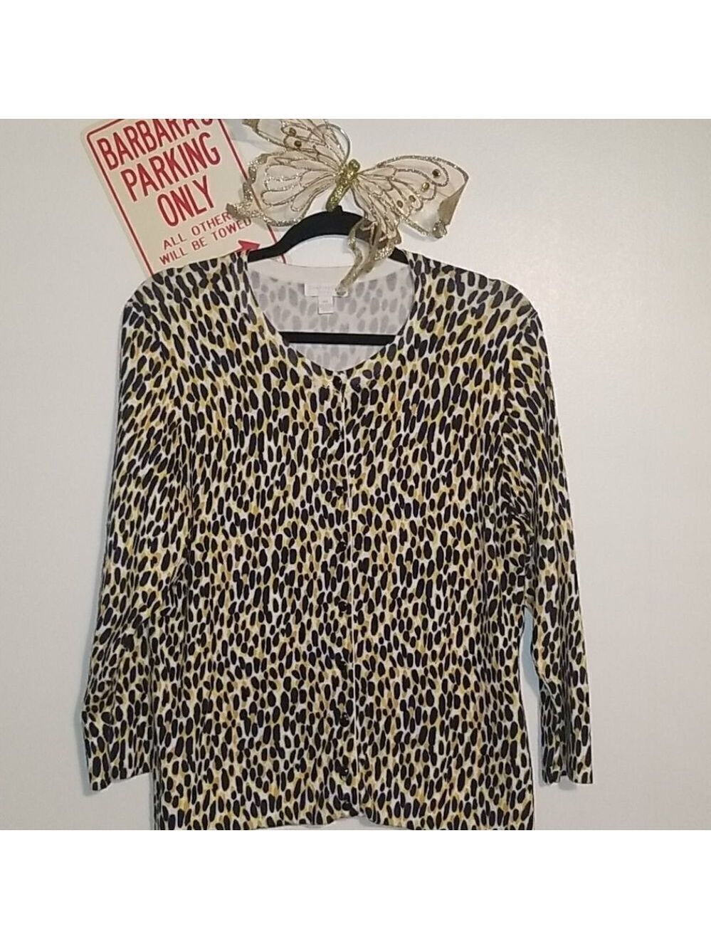 CHARTER  CLUB SWEATER Gold/Black
